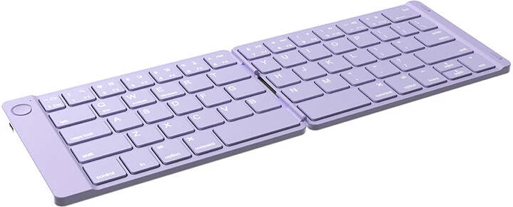 Set tastierë wireless e palosshme Delux KF10 dhe maus MF10PRO, vjollcë