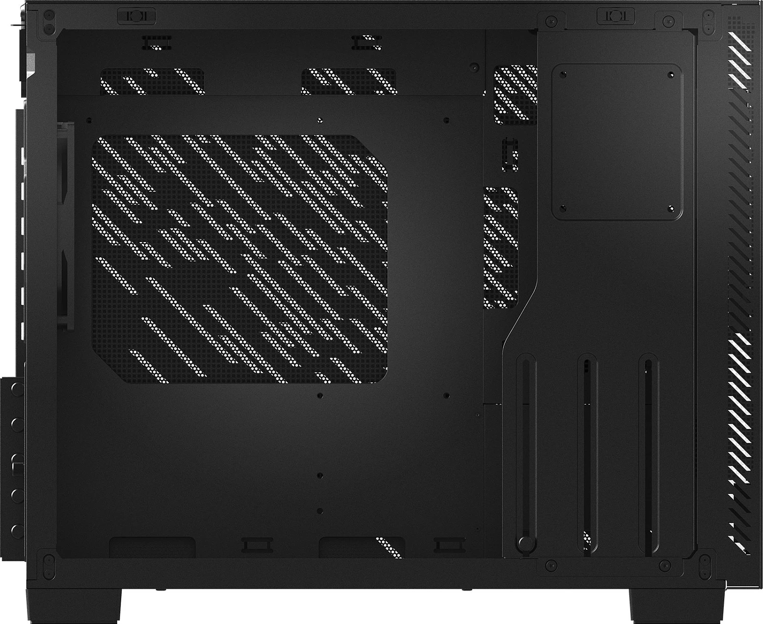 Kasë XPG VALOR AIR NANO, Midi Tower, micro ATX/Mini-ITX, USB-C, e zezë