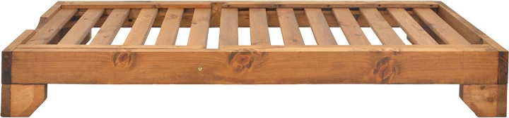 Shezlong Zalka, ngjyrë arre, 66x197x28cm