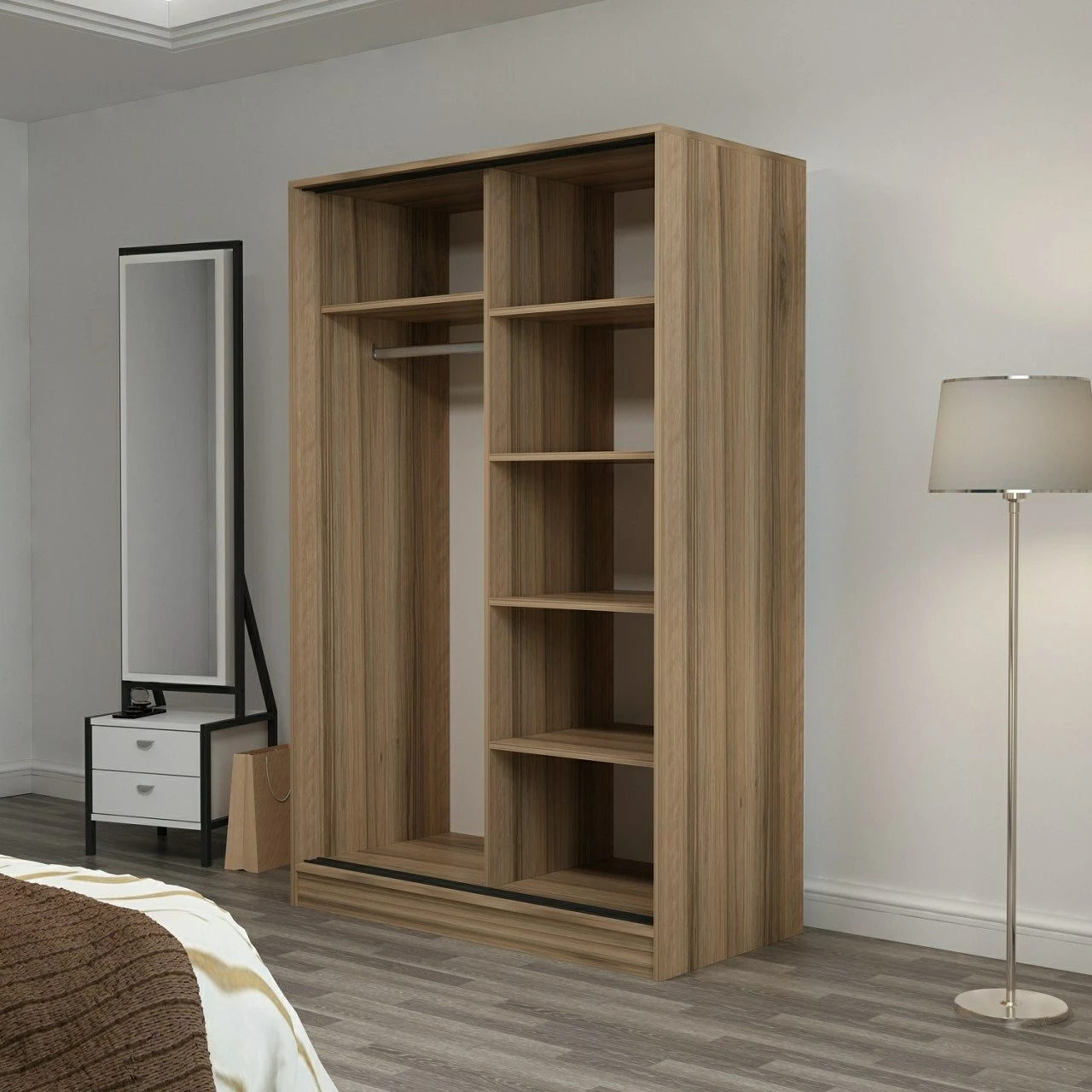 Dollap Hanah Home, Kale, antracit-lis, 2316