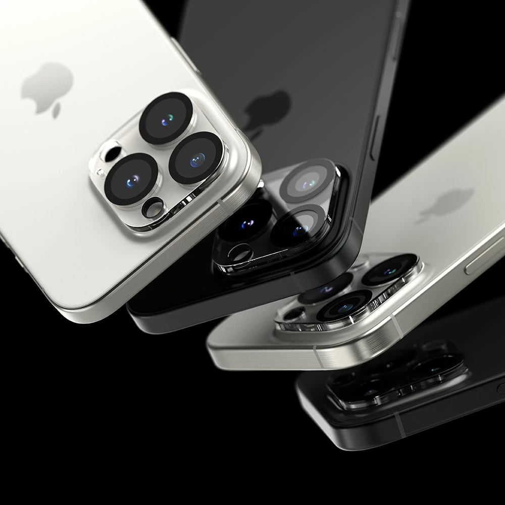 Mbrojtës xhami për kamerë Ringke për iPhone 16 Pro / 16 Pro Max, 2 copë