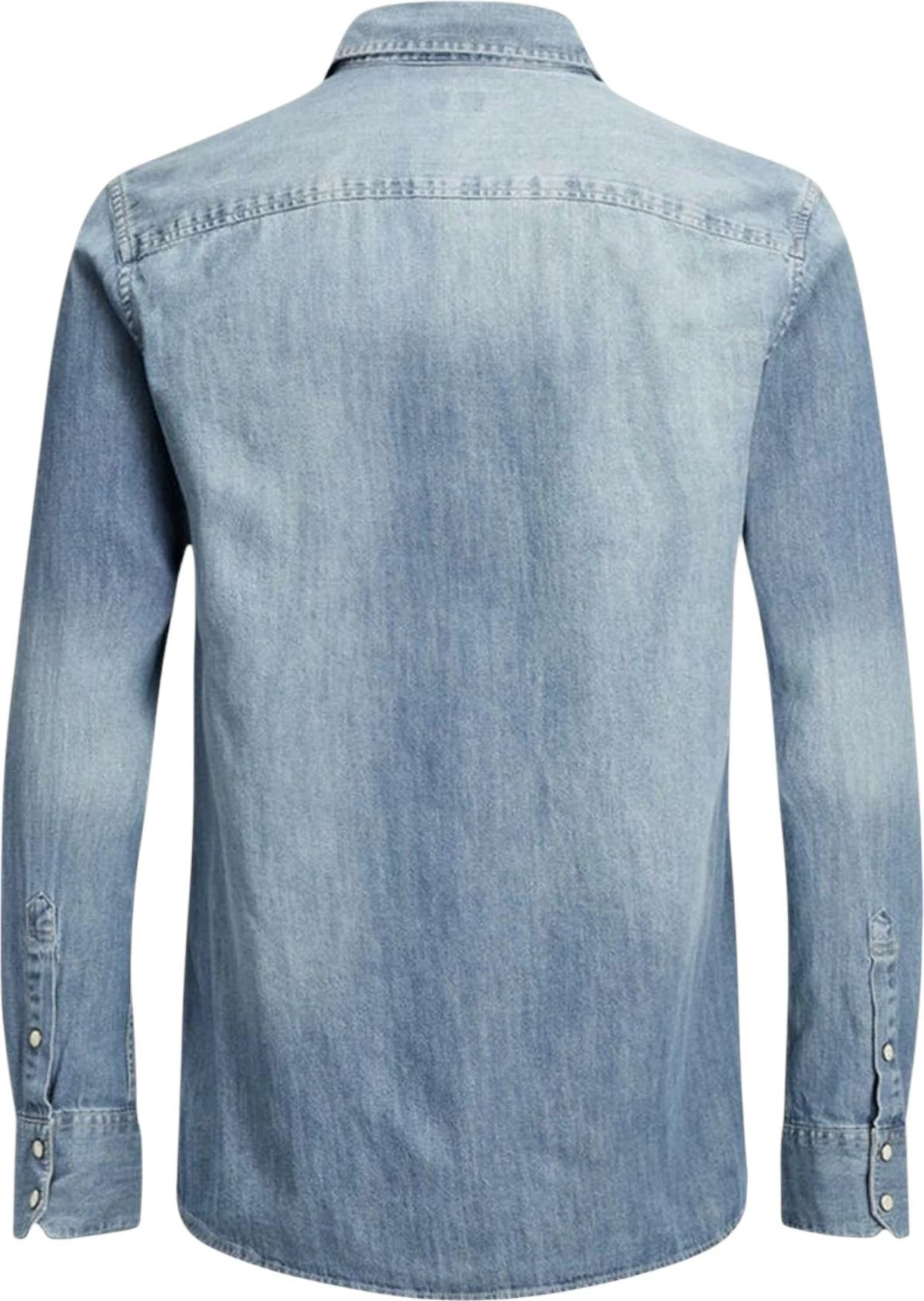 Këmishë për meshkuj Jack & Jones JJESHERIDAN L/S, denim [Madhësia: XS]