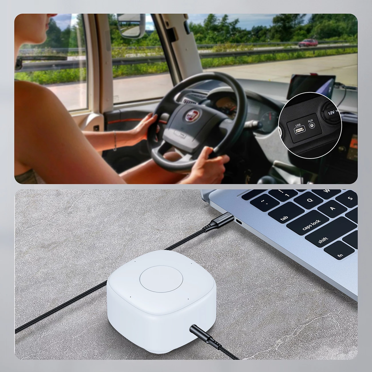 Kabllo audio Choetech AUX009, Lightning në 3.5mm, 2m, e zezë