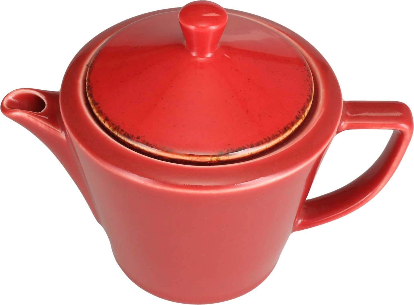 Çajnik Porland Seasons Magma 500 ml, e kuqe, set 6 copë