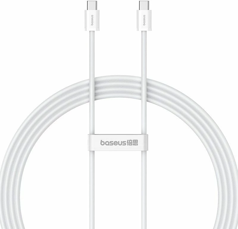 Kabllo Type C-Type C Baseus, e bardhë