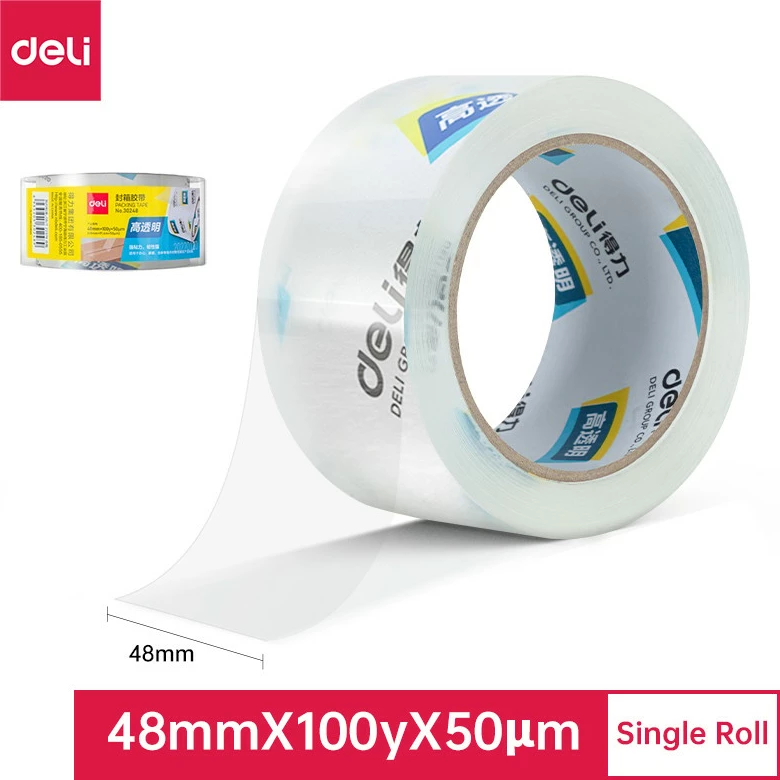 Deli Sellotejp 48Mmx100Yx50Mi 1/48 30248