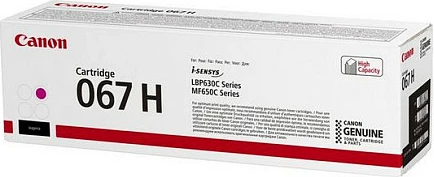 Toner Canon 067H, high yield 2350 faqe, magenta