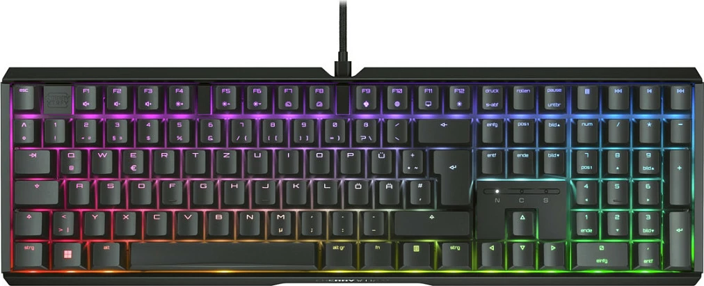 Tastierë mekanike Cherry XTRFY MX 3.1, Wired, USB, RGB LED, QWERTZ, e zezë