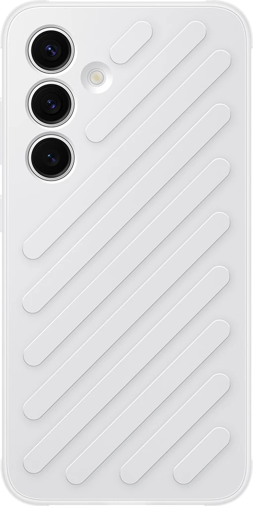 Mbështjellës Samsung Shield Case GP-FPS926SACJW për Galaxy S24+, silikon, gri e çelët