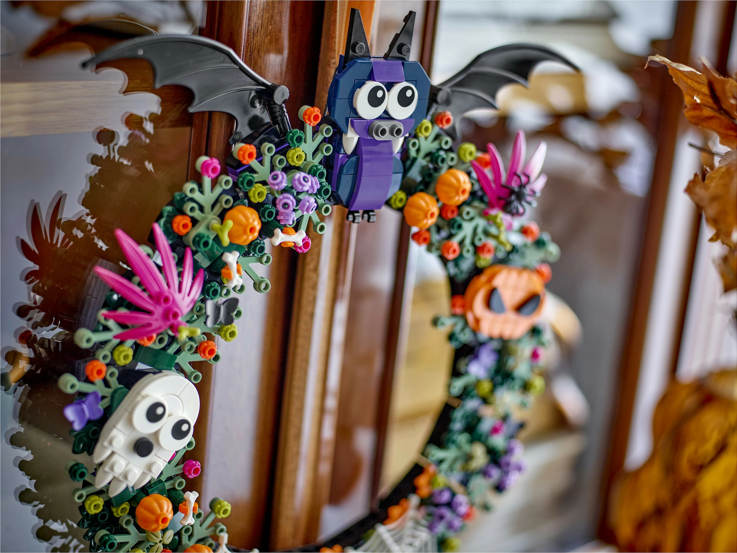 Set LEGO Halloween Wreath 40825, 617 copë, 12+, shumëngjyrësh