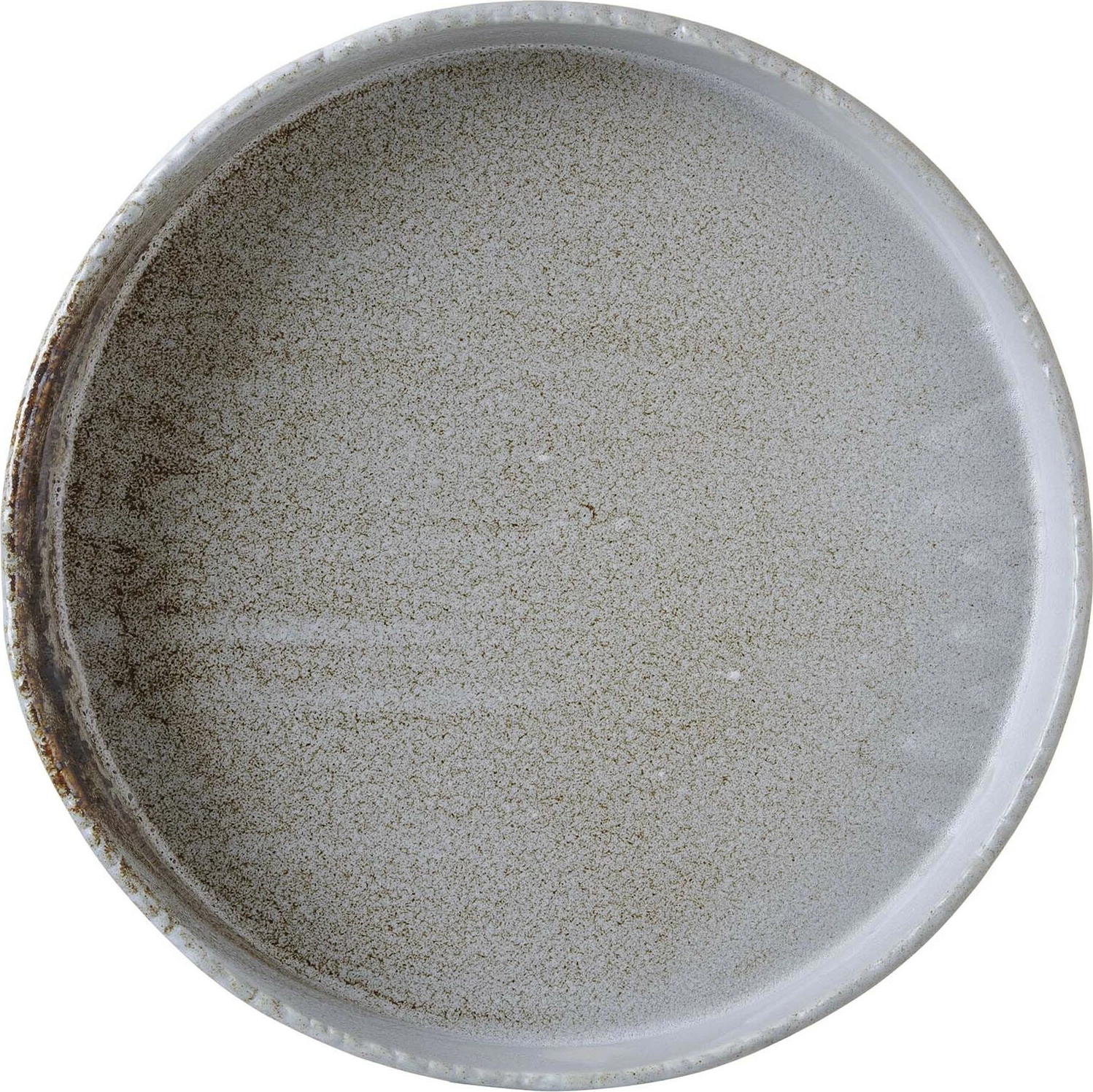 Pjatë me buzë të larta Fine Dine Stark Ø250 mm, 1650 ml, porcelan i vitriguar, gri, set 2 copë