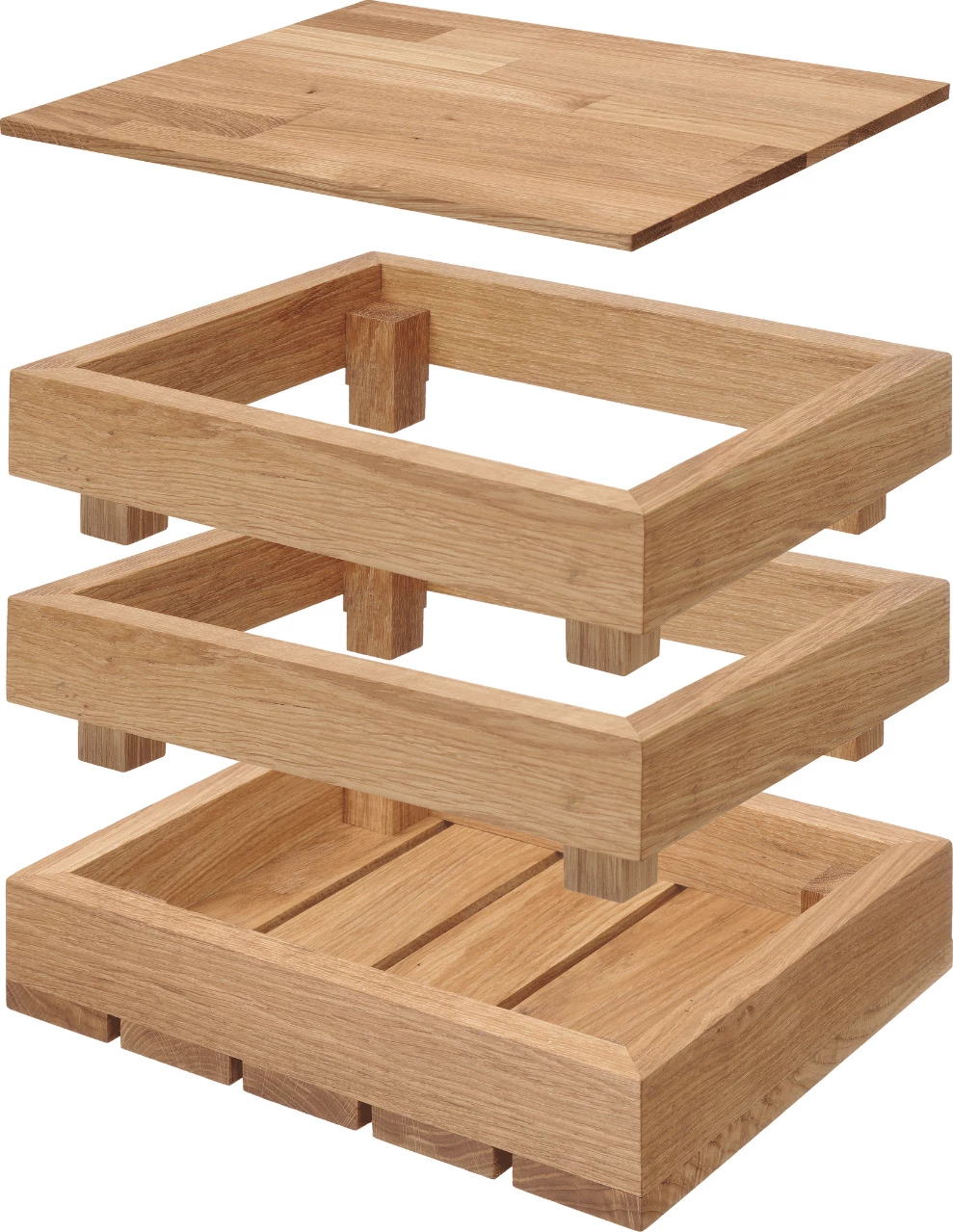 Kornizë ekspozimi bufeti, Fine Dine, Madeira overlay GN 1/1, dru lis, kafe