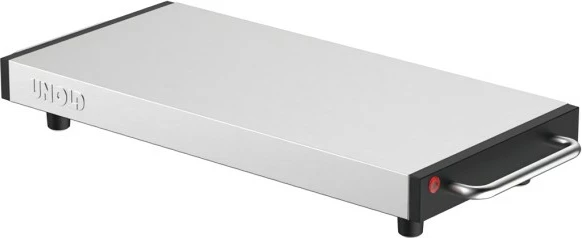 Pjatë ngrohëse UNOLD Elena 1100W, çelik inoks, e zezë