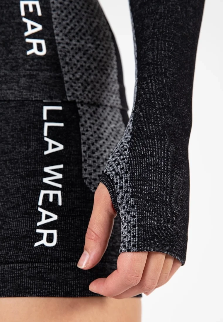 Selah Seamless Long Sleeve - Black [Madhësia: L/XL]