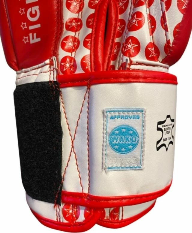 Doreza boksi TOP TEN FIGHT RTT-2 10 oz, të kaltërta/kuqe