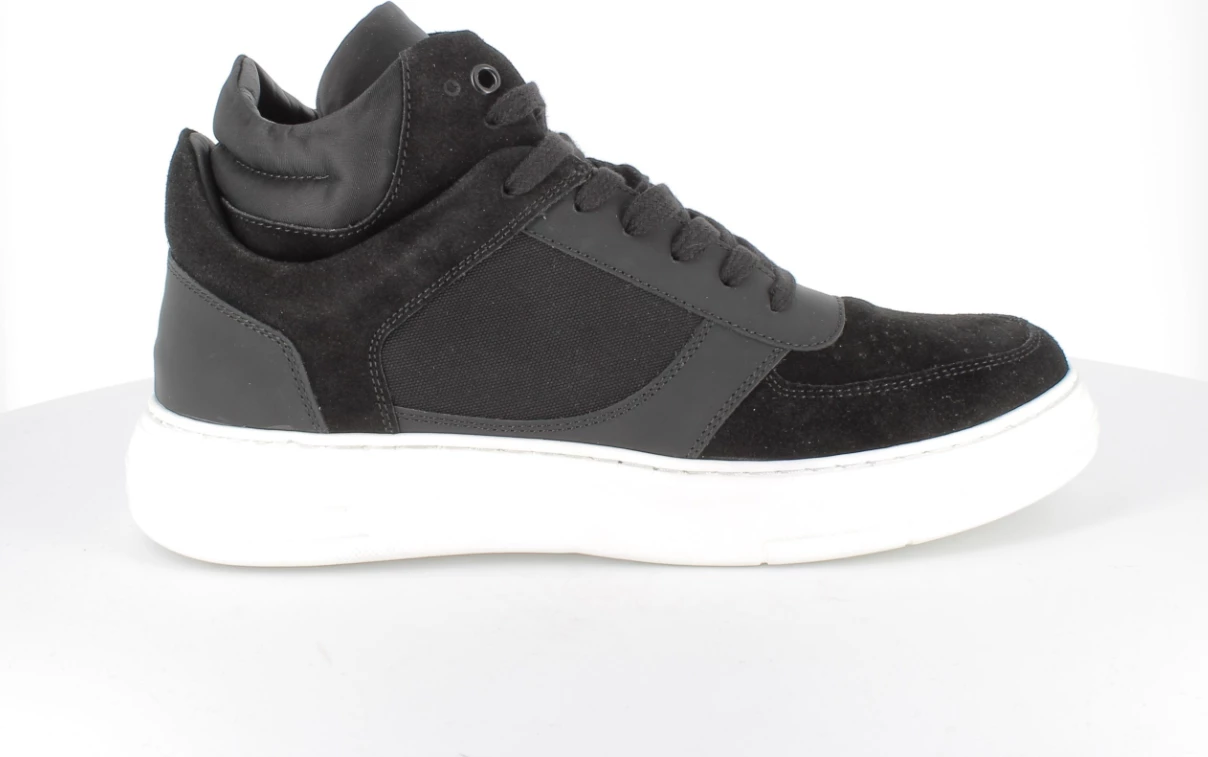 Patika të fella për meshkuj BASKETS029, të zeza