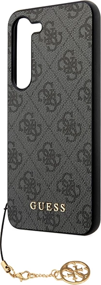 Mbështjellës Guess 4G Charms për Samsung Galaxy S24+, i zi