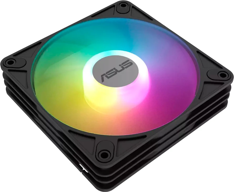 Ventilator ftohës ASUS AR120 ARGB PWM 120mm (28mm), i zi, 1 copë (bulk)