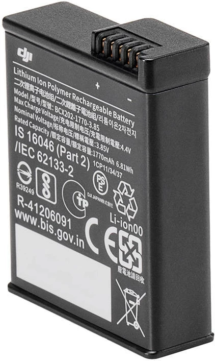Bateri për kamera sportive DJI Osmo Action 3, 1770 mAh