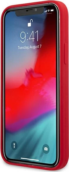 Mbështjellës Guess Peony Collection për iPhone 12 Pro Max 6.7", i kuq