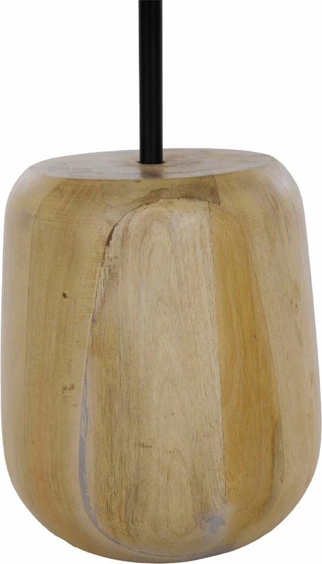 Tavolinë anësore Paloma, dru mango natyral, 46x46x45cm