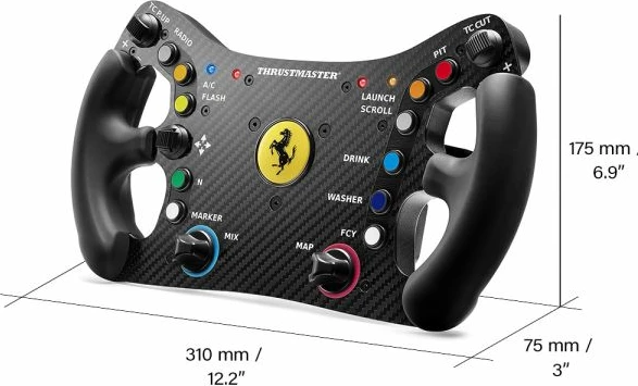 Volan sim racing Thrustmaster Ferrari 488 GT3, 31 cm, add-on