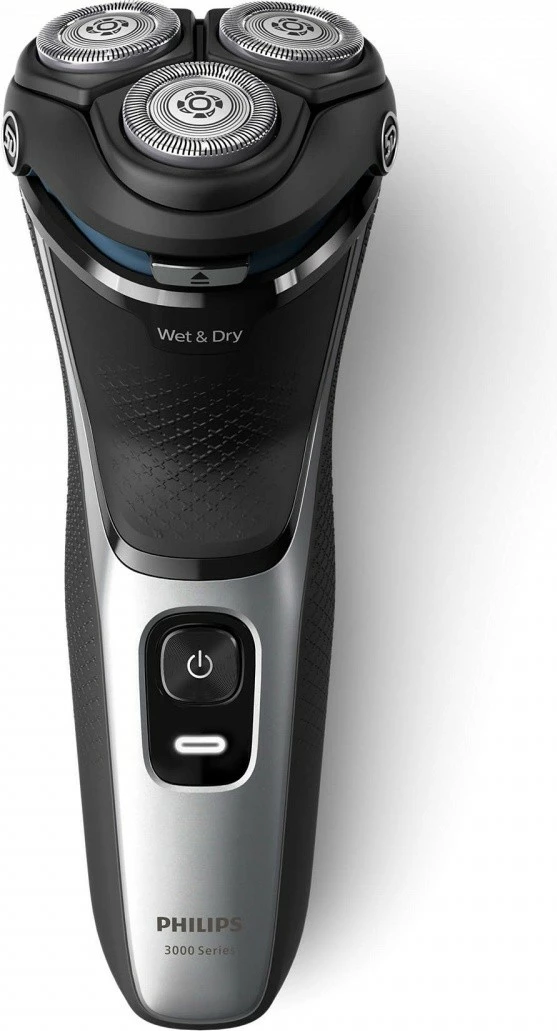 Makinë rroje Philips Series 3000 S3143/00, e thatë dhe e lagësht, 60 min, zezë/argjend