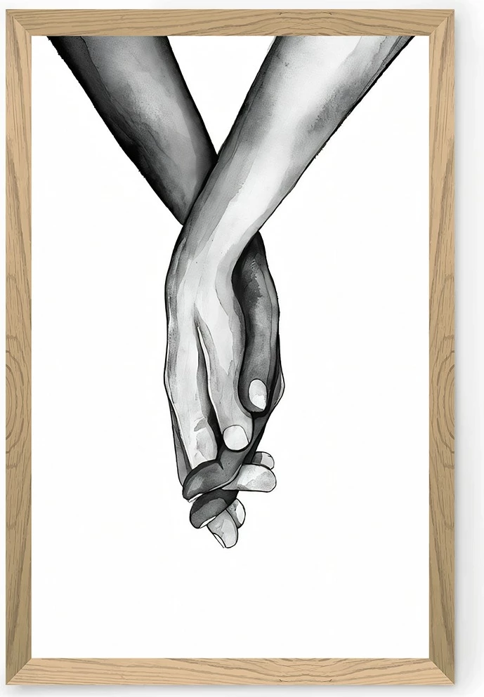 Pikturë dekorative, Wallity, multingjyrëshe, Tekhammdf79, 33x48cm