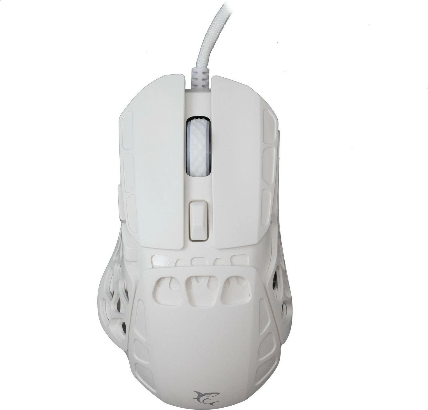 Maus gaming White Shark Ector GM-5016, 12400 DPI, RGB, i bardhë