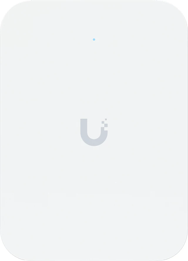 Pikë aksesi WiFi 7 Ubiquiti UniFi U70IW me switch PoE 2.5GbE të integrum, 4 spatial streams, i bardhë