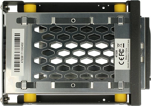 Kafaz HDD/SSD DeLOCK 47228, 2.5" në 3.5", hot-swap, me çelës, i zi