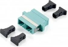 Fibër optike kupler Equip SC, OM3 Multi-mode Duplex, SC, Turquoise