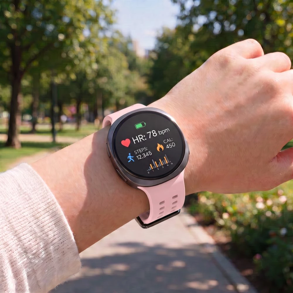 Rrip silikoni Tech-Protect Silicone Air për Samsung Galaxy Watch 40/44/46 mm, rozë