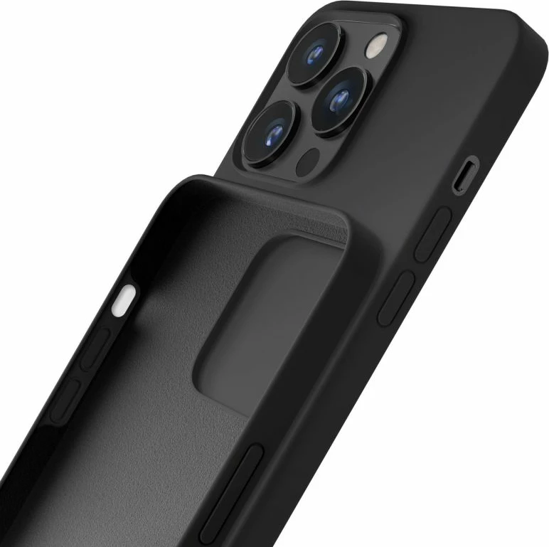 Kuti silikoni për iPhone 16 Pro 3mk, e zezë