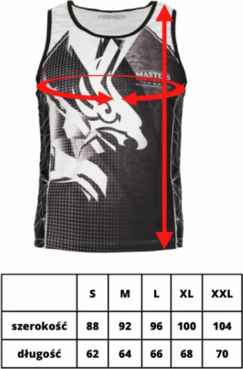 Fanellë boksi për meshkuj Iron Pro MFC PATRIOTIC 'EAGLE' [Madhësia: XL]