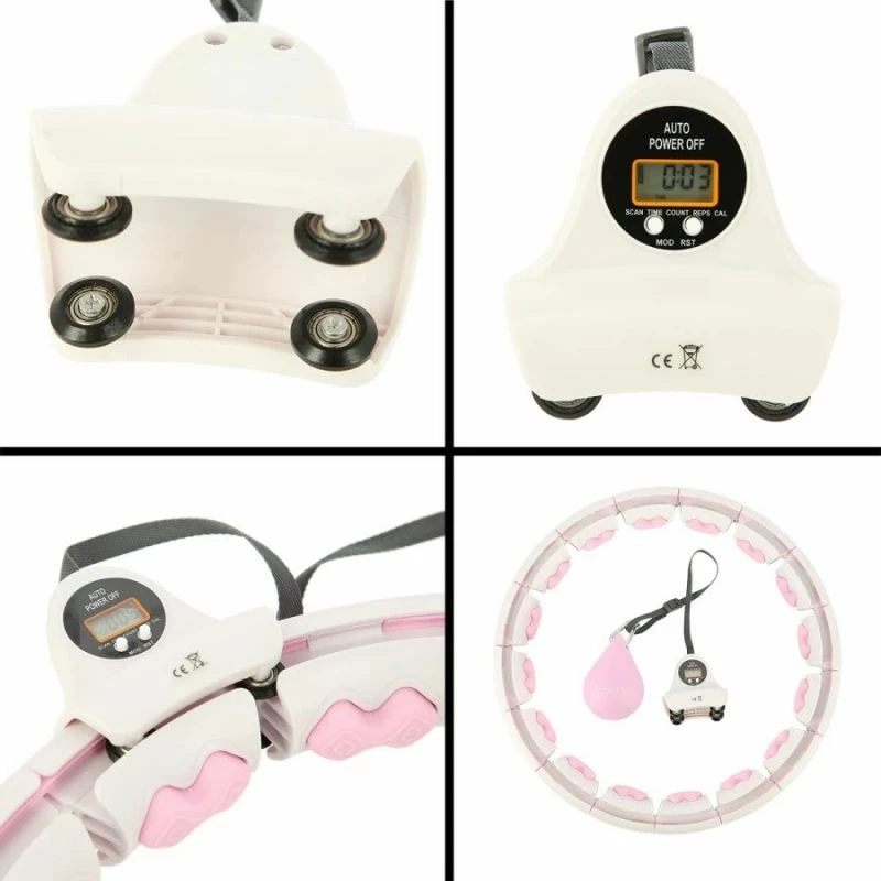 Hula hoop fitness HMS, rozë