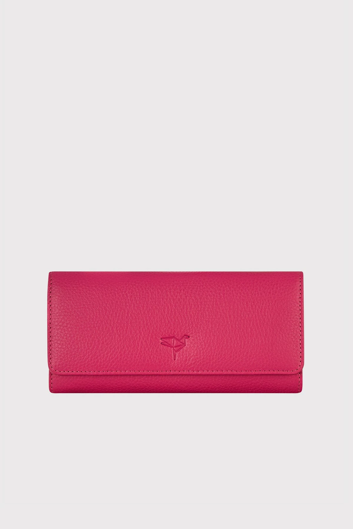 Portofol për gra, lëkurë natyrale, ngjyrë fuchsia, Zoozie Bags Angel