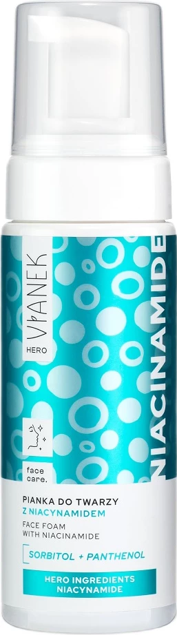 Shkumë pastruese fytyre për femra VIANEK Hero, 150ml