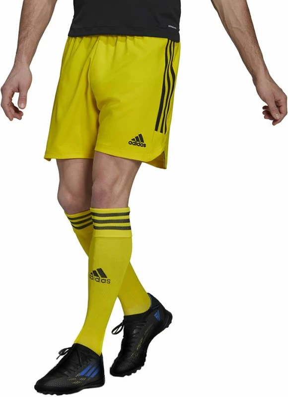 Shorce për meshkuj adidas, të zezë me të verdhë [Madhësia: XL]