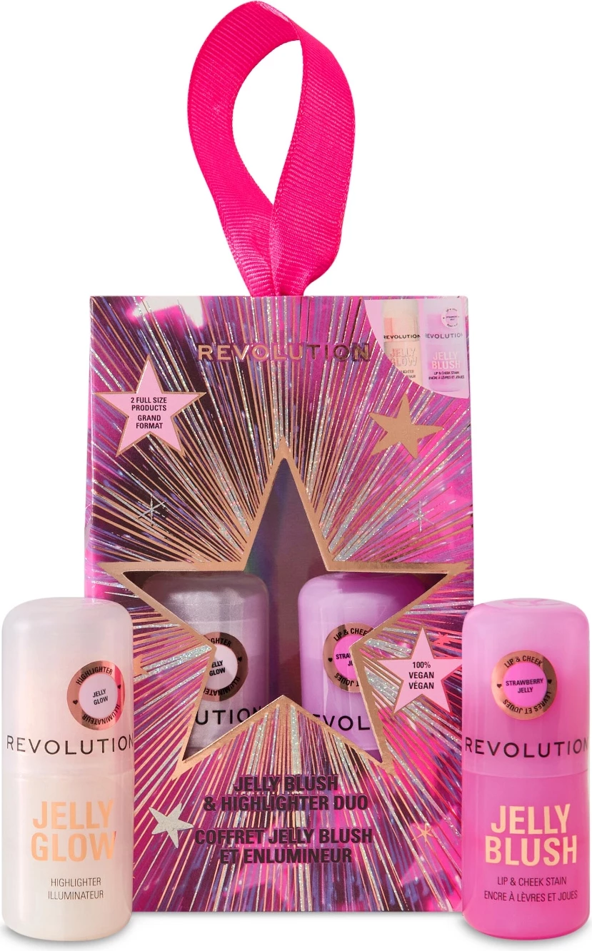Revolution Jelly Blush &amp; Highlighter Set - Gift Set
