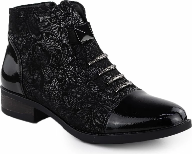 Çizme për femra Sabatina, të zeza