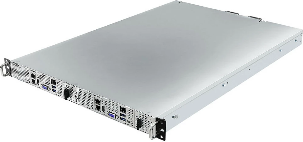 Server barebone ASRock 1U2N2G-AM5/2T, Rack 1U, Socket AM5 (LGA1718), DDR5, 2x10GbE, IPMI, argjendtë