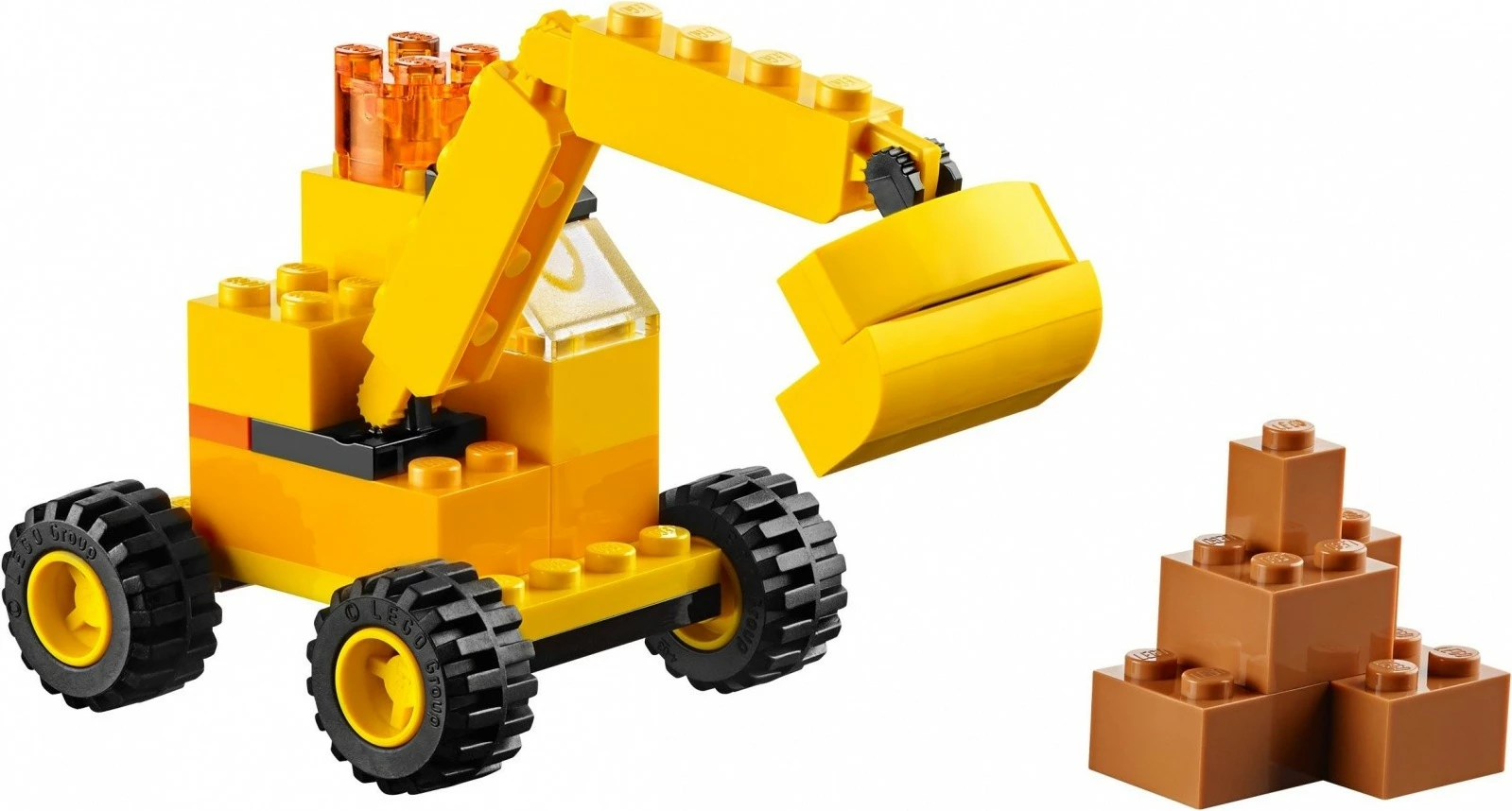Set tullash ndërtuese LEGO Classic 10698, 790 pjesë, kuti e verdhë, madhësi e madhe
