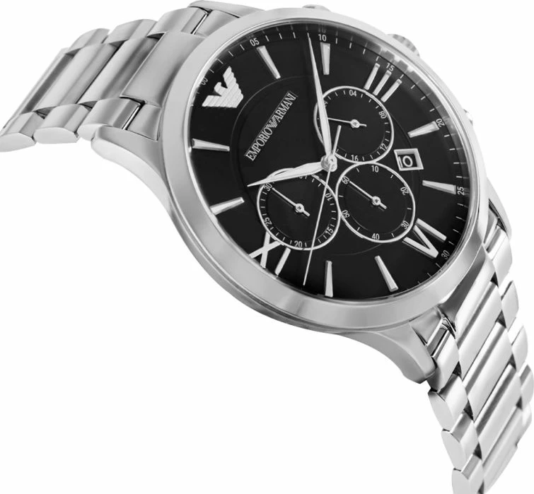 Orë dore për meshkuj Emporio Armani, argjend