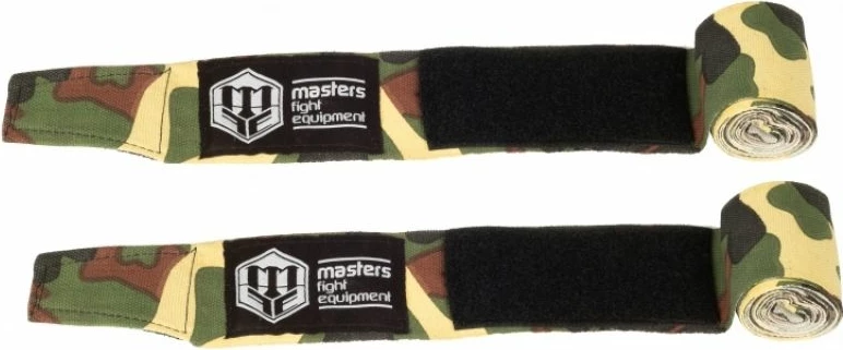 Rripat e boksit Masters, për meshkuj dhe femra, me printim kamuflazh [Ngjyra: Gjelbër]
