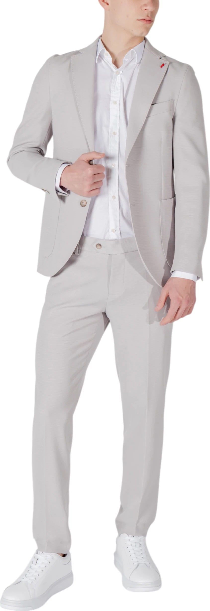 Kostum për meshkuj Mulish BAHAMAS ABS-802, gri e çelët [Madhësia: 3XL]