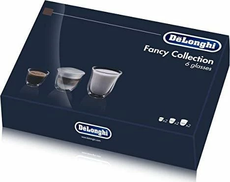 Set gotash termike DeLonghi Fancy Box 6 copë, transparente