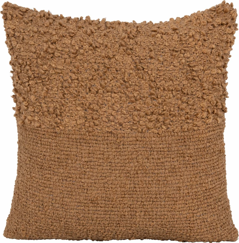 Jastëk dekorativ SIMPUL, material poliester, ngjyrë deveje, 45x45cm