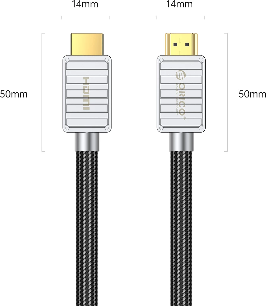 Kabllo HDMI Orico H4CY, HDMI 2.0, 4K, 3 m, e zezë