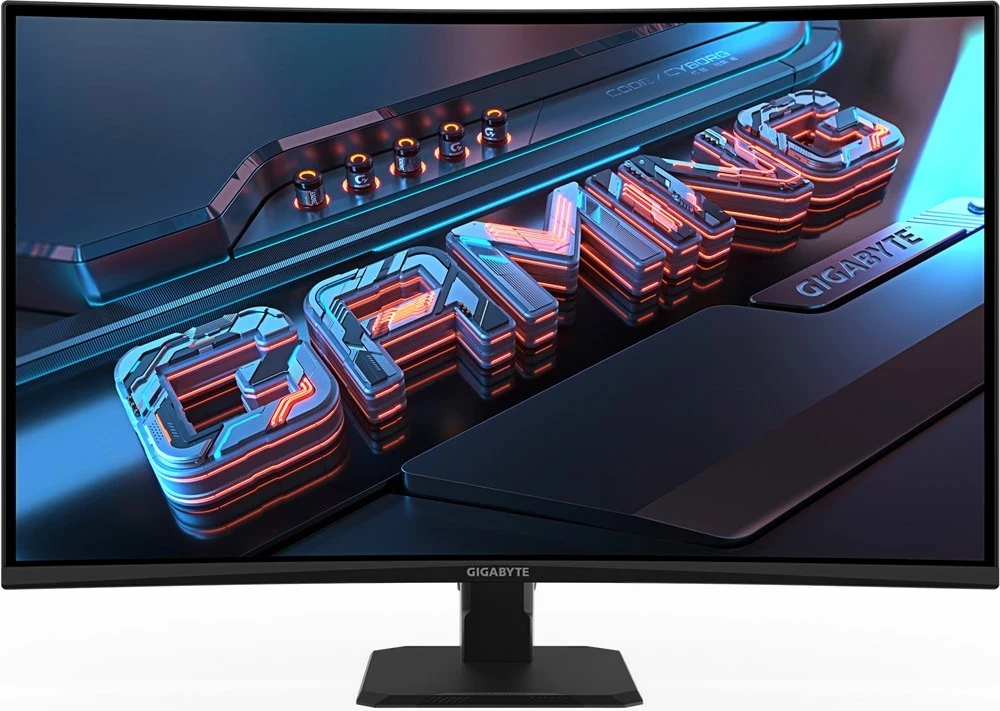 Monitor gaming Gigabyte GS32QCA, 31.5", Quad HD, 180 Hz, LED, i zi